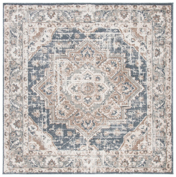 Safavieh Pyramid 268 Power Loomed 52% Polypropylene/11% Polyester/13% Latex Transitional Rug PYR268B-28