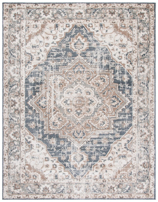 Safavieh Pyramid 268 Power Loomed 52% Polypropylene/11% Polyester/13% Latex Transitional Rug PYR268B-28
