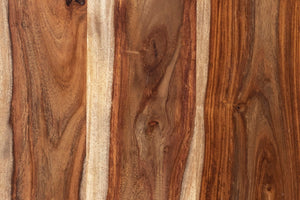 Porter Designs Taos Solid Sheesham Wood Natural Console Table Natural 05-196-10-9012N