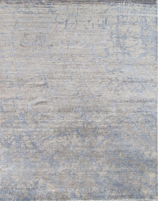 Pasargad Modern Allover Modern Bamboo Silk Rug PZA-45A 9X12-PASARGAD