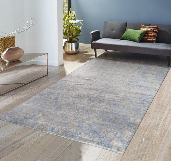 Pasargad Modern Allover Modern Bamboo Silk Rug PZA-45A 9X12-PASARGAD