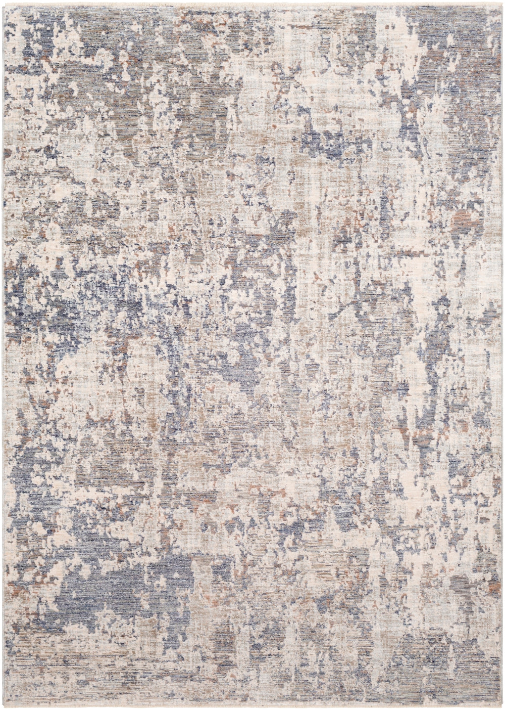 Palazzo PZL-2301 Modern Polyester, Viscose Rug PZL2301-9131 Navy, Denim, Pale Blue, Camel, Taupe, Cream, White, Blush 70% Polyester, 30% Viscose 9' x 13'1"