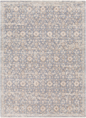 Palazzo PZL-2303 Traditional Polyester, Viscose Rug PZL2303-9131 Navy, Denim, Pale Blue, Camel, Taupe, Cream, White, Blush 70% Polyester, 30% Viscose 9' x 13'1"