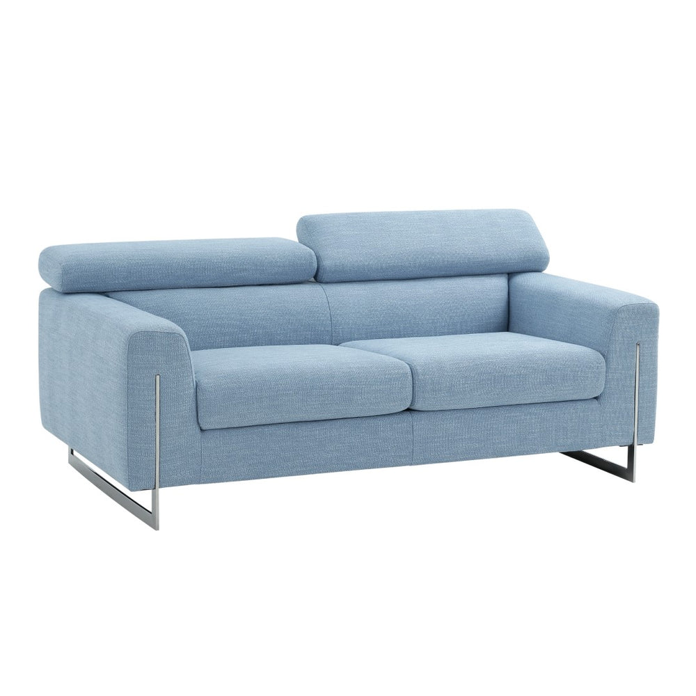 Pasargad Serena Modern Sofa (Blue Loveseat) PZW-2027B-2-PASARGAD