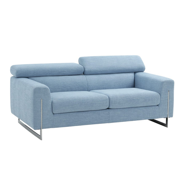 Pasargad Serena Modern Sofa (Blue Loveseat) PZW-2027B-2-PASARGAD