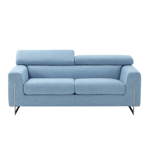 Pasargad Serena Modern Sofa (Blue Loveseat) PZW-2027B-2-PASARGAD