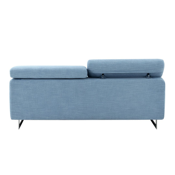 Pasargad Serena Modern Sofa (Blue Loveseat) PZW-2027B-2-PASARGAD