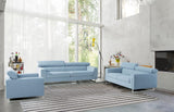 Pasargad Serena Modern Sofa (Blue Loveseat) PZW-2027B-2-PASARGAD