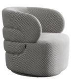 Pasargad Bleeker Collection Silver Round Chair PZW-856-PASARGAD