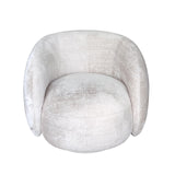 Pasargad Napoli Collection Modern Swivel Armchair PZW-990-PASARGAD