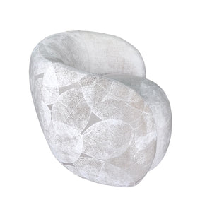 Pasargad Napoli Collection Modern Swivel Armchair PZW-990-PASARGAD