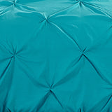 Daya Turquoise King 4pc Duvet Set