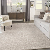 Nourison Michael Amini Ma30 Star SMR03 Glam Handmade Hand Tufted Indoor only Area Rug Taupe 8'6" x 11'6" 99446881663