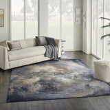 Nourison Le Reve LER07 Artistic Machine Made Tufted Indoor only Area Rug Chocolate/Multicolor 7'9" x 9'9" 99446494757