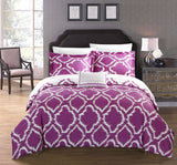 Juniper Lavender King 4pc Duvet Set