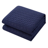 Hortense Navy Queen 8pc Comforter Set