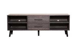 Porter Designs Skagen Mid-Century Modern Modern TV Stand Gray 06-209-10-2317
