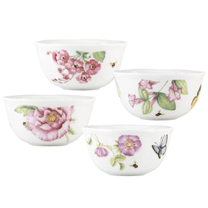 Butterfly Meadow Bloom® 4-Piece Dessert Bowl Set