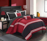 Zarah Red Queen 10pc Comforter Set