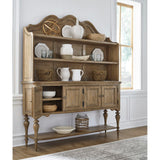 Pulaski Furniture Weston Hills Sideboard and Hutch P293-DR-K5-PULASKI P293-DR-K5-PULASKI