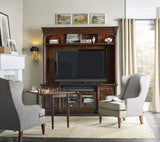 Hooker Furniture Leesburg Traditional/Formal Rubberwood Solids and Mahogany Veneers with Resin Entertainment Console 5381-55484