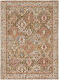 Nourison Petra PTR01 Persian Machine Made Power-loomed Indoor only Area Rug Green 9'3" x 12'7" 99446026866