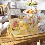 Butterfly Meadow 4-Piece Highball Glass Set - Stylish Break-Resistant Acrylic for Picnics & Events!