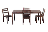 Porter Designs Fall River Solid Sheesham Wood Contemporary Dining Table Gray 07-117-01-4895