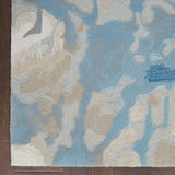 Nourison Symmetry SMM07 Artistic Handmade Tufted Indoor Area Rug Light Blue/Ivory 7'9" x 9'9" 99446495990