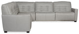 Reaux 5-Piece Power Recline Sectional with 3 Power Recliners