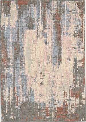 Nourison Artworks ATW04 Artistic Machine Made Loom-woven Indoor only Area Rug Multicolor 5'6" x 8' 99446710895