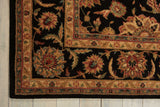 Nourison Living Treasures LI05 Persian Machine Made Loomed Indoor only Area Rug Black 8'3" x 11'3" 99446676856