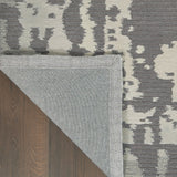 Nourison Symmetry SMM02 Artistic Handmade Tufted Indoor Area Rug Grey/Beige 7'9" x 9'9" 99446495570