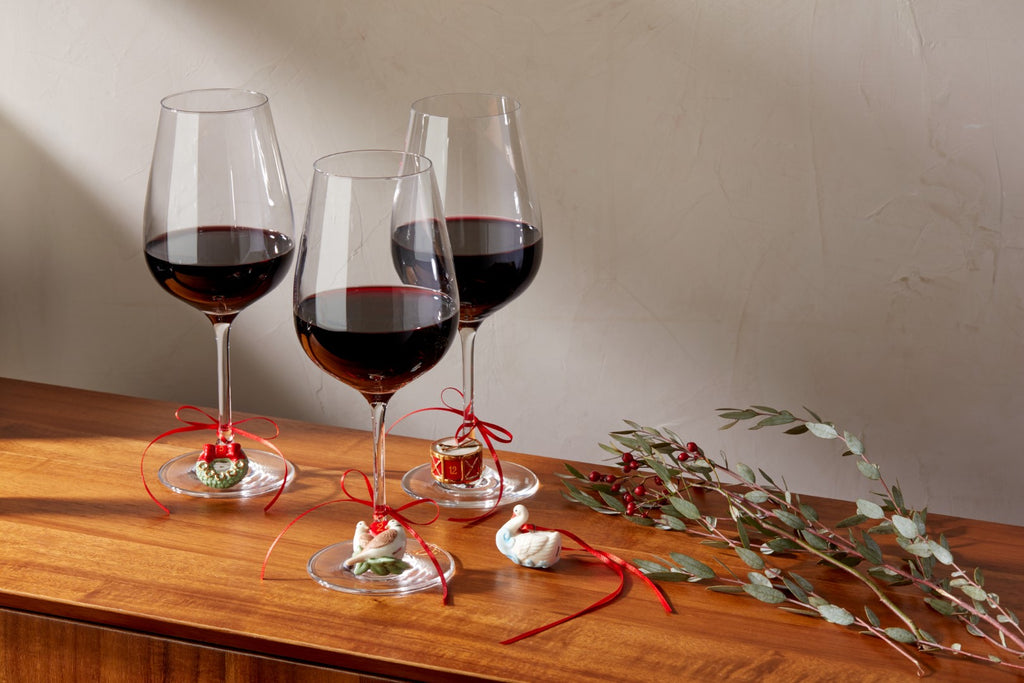 12 Days of Christmas Wine Glasses - Set of 12