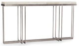 Hooker Furniture Melange Modern/Contemporary Tubular Steel and Onyx Blaire Console Table 638-85327-WH