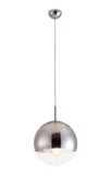 Zuo Modern Kinetic Steel, Glass Modern Commercial Grade Ceiling Lamp Chrome Steel, Glass