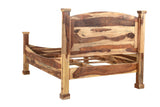 Porter Designs Taos Solid Sheesham Wood Queen Natural Bed Natural 04-196-14-9047N-KIT