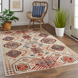 Nolan 39C9F Polypropylene Power Loomed Distressed Rug