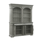 Pulaski Furniture Madison Ridge Server and Hutch P091-DR-K5-PULASKI P091-DR-K5-PULASKI