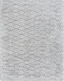 Quartz QTZ-5015 Modern Viscose Rug QTZ5015-810 Charcoal, Light Gray, Cream 100% Viscose 8' x 10'