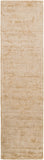 Quartz QTZ-5031 Modern Viscose Rug QTZ5031-2610 Tan, Beige 100% Viscose 2'6" x 10'