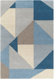 Queens QUN-2309 Modern Wool Rug QUN2309-81012  100% Wool 8'10" x 12'