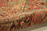 Nourison Living Treasures LI02 Persian Machine Made Loomed Indoor only Area Rug Multicolor 5'10" x ROUND 99446673169