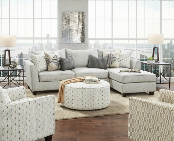 Fusion 28-21, Transitional Sectional 28-21, 26 Palm Beach Chaise Sofa Sectional