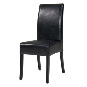 Valencia Bonded Leather Dining Chair Set of 2 - Stylish, Modern Design for Any Dining Room Decor