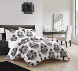 Chic Home Yazmin Bed In a Bag Duvet Set Grey Twin X-Long