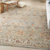Nourison Petra PTR03 Persian Machine Made Power-loomed Indoor only Area Rug Blue 7'10" x 10'4" 99446027245