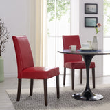 Hartford Bicast Leather Dining Chair - Set of 2