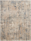 Nourison Concerto CNC01 Modern Machine Made Power-loomed Indoor only Area Rug Beige/Grey 10' x 14' 99446077424