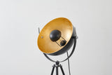 Bethel Black Floor Lamp in Metal